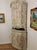 Antique Swedish Corner Cabinet in Gustavian Style With Swans-Neck Style Top For Sale - Image 13 of 14