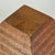 Brown Vintage Original Geometric Wood Sculpture in Faceted Polyhedron Diamond/Pyramid Shape For Sale - Image 8 of 9