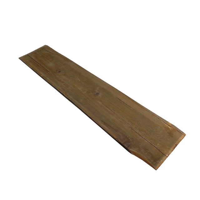 Chinese Chinese Vintage Restored Wood Flower Carving Wall Hanging Art Plaque For Sale - Image 3 of 6