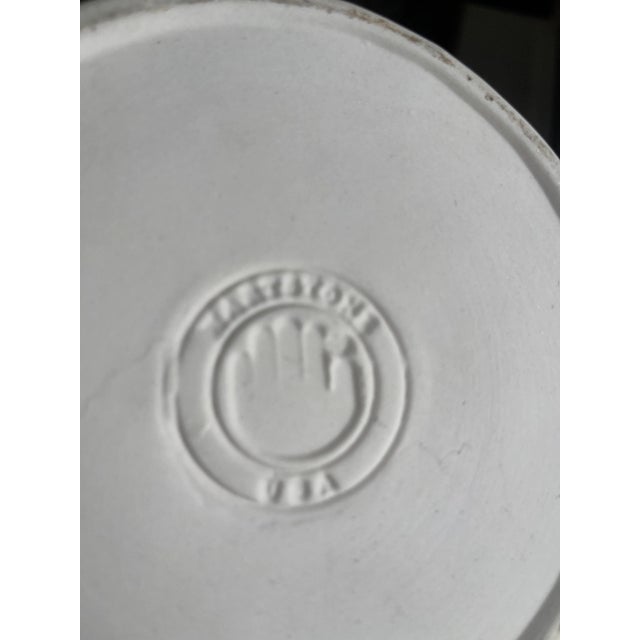 Vintage White Ceramic Bacchus Wine Cooler For Sale - Image 10 of 10