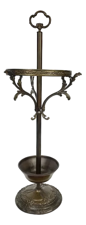 Ancient Bronze Stand Holder, 1950s