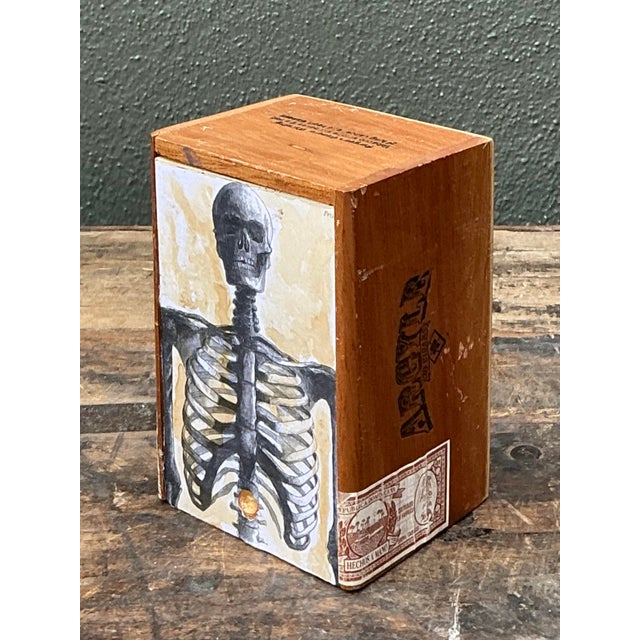 Vintage Original Mixed Media Sculpture Box For Sale - Image 12 of 12