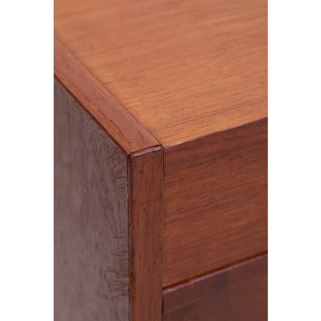 Brown Vintage Teak Highboard, 1960s For Sale - Image 8 of 18