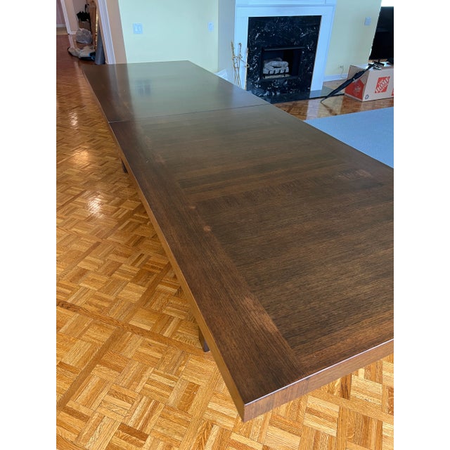 Huge dining table. Minimalist modern perfection in this custom farm style dining table. Inspired by Christian Liaigre,...