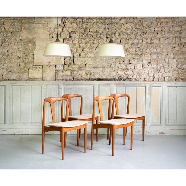 Juliance Chairs attributed to Johannes Andersen, 1960s, Set of 4 For Sale - Image 6 of 6