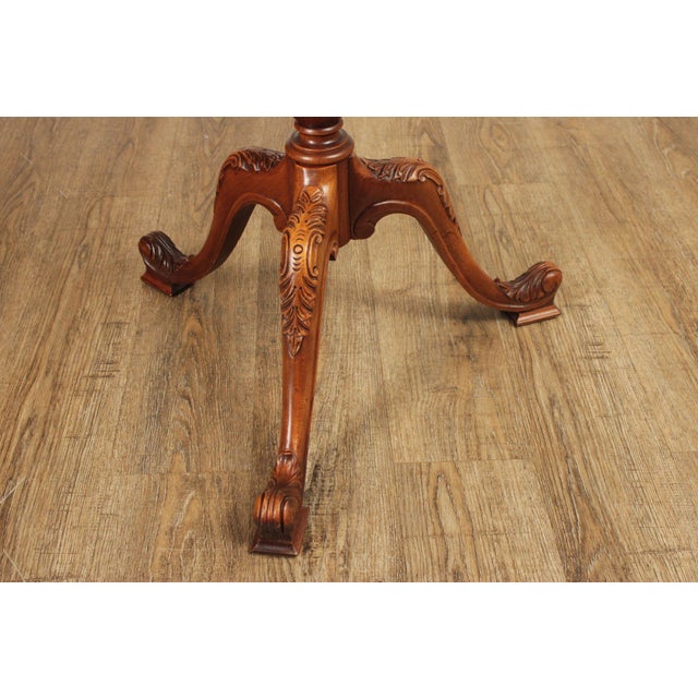 Georgian Style Mahogany Tilt Top Table For Sale - Image 10 of 18