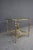 Italian Neoclassical Solid Brass Round Center Table With Glass Top For Sale - Image 4 of 10