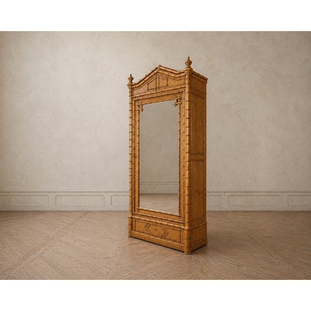 This striking french armoire forms part of a beautiful bedroom suite that i sourced on a recent buying trip to paris....