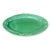 This lovely classic vintage green glazed Majolica rabbit platter is made in Portugal by Bordallo Pinheiro. With a basket-...