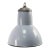 Metal Vintage Industrial Dutch Gray Enamel Pendant Light from Philips For Sale - Image 7 of 7