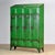 Vintage Industrial Green Locker, 1950s For Sale - Image 14 of 14