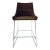 Baker Organic Modern Woven Coco Abaca Shelter Barstool For Sale