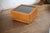 Vintage Coffee Table in Leather and Black Glass, 1970s For Sale - Image 14 of 16