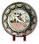 1960s Tonalá Mexico Decorative Wall Platter With Bird Motif For Sale