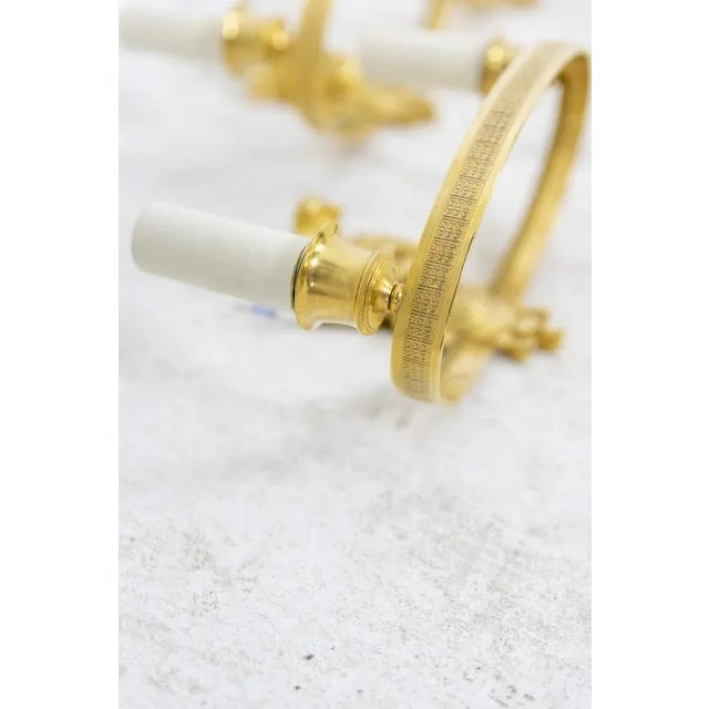 Maison Baguès Wall Sconces in Bronze from Maison Baguès, 1900, Set of 4 For Sale - Image 4 of 7