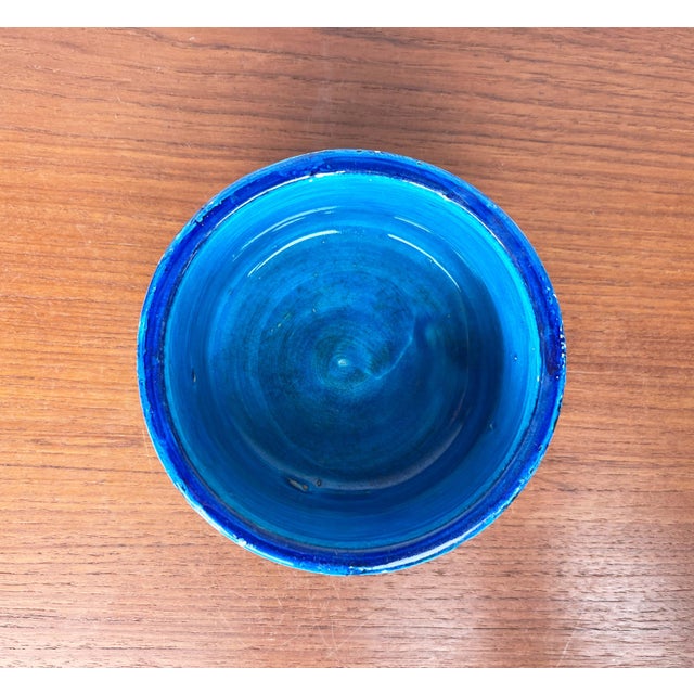 Mid-Century Modern Mid-Century Modern Pesce Fish Studio Pottery Bowl by Aldo Londi for Bitossi, Italy, 1960s For Sale - Image 3 of 17