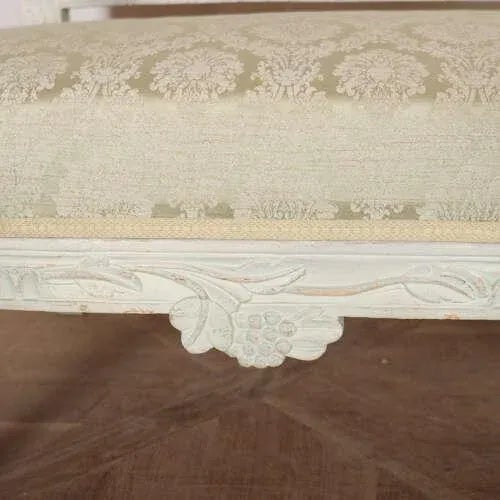 Antique Swedish Carved Bench, 1800s For Sale - Image 15 of 17