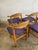 Purple Henning Kjaernulf Danish Dining Oak Chairs For Sale - Image 8 of 8