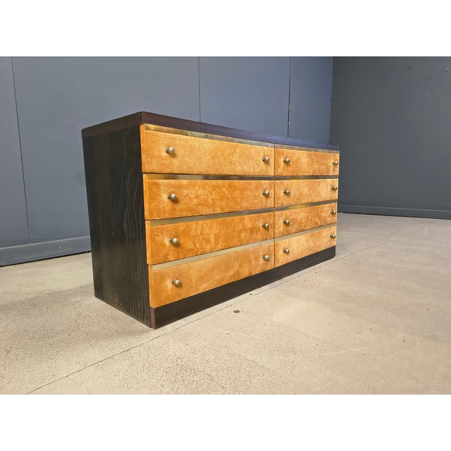 Vintage Italian Chest of Drawers in Velvet, 1970s For Sale - Image 6 of 11