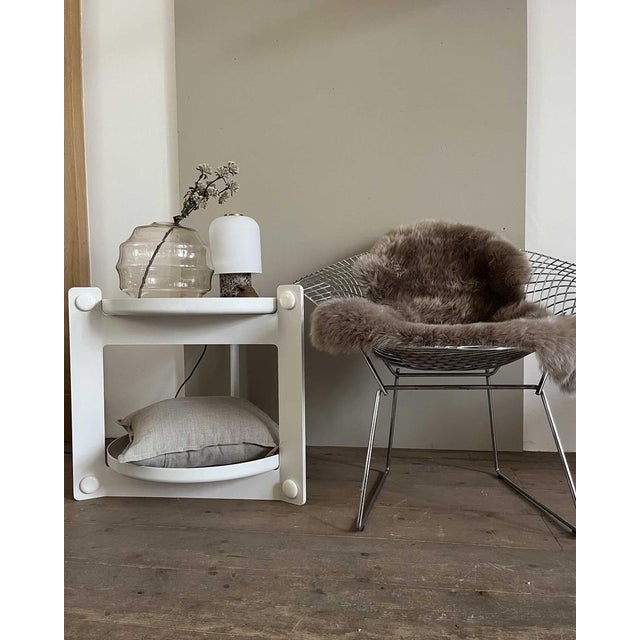 Side Table by Luigi Massoni for Guzzini, 1980s For Sale - Image 3 of 13