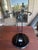 Jens Risom Mid Century DWR Jens Risom Black Enamel t.710 Small Side Table For Sale - Image 4 of 5