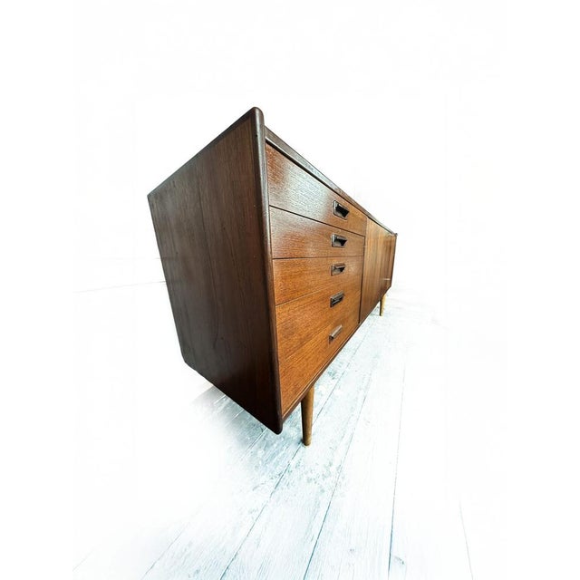 1950s Vintage Scandinavian Teak Ulferts Tibro Sideboard by Tage Olofsson for Heals, 1950s For Sale - Image 5 of 18