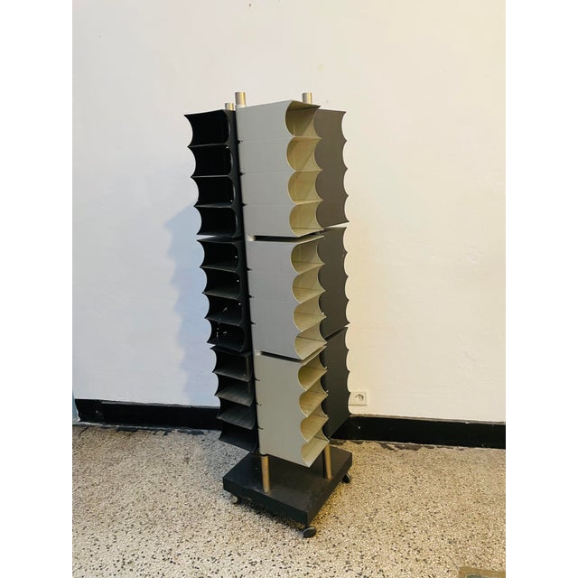 Space Age Adjustable Metal Shelf, 1970s For Sale - Image 9 of 17