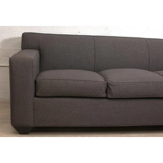 Charcoal Avery Boardman Sleeper Sofa For Sale - Image 8 of 10