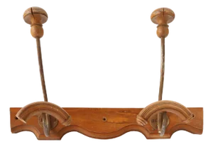 Early 20th Century Antique French Coat & Hat Rack