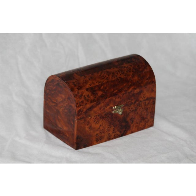 Carved Wood Jewelry Box, 1980s For Sale - Image 13 of 18