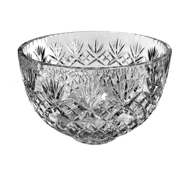 Late 20th Century Cut Crystal Trifle Bowl For Sale - Image 10 of 10