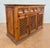 Brown 1960s Spanish Rustic Pine Sideboard With Lattice Doors and Iron Hardware For Sale - Image 8 of 10