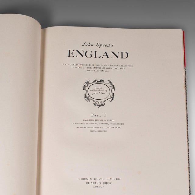 1953's 4 Vols Vintage English Maps For Sale - Image 4 of 12