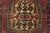 Karajeh Runner 3’3” X 11’4” Red Wool Semi-Antique Tribal Hand-Knotted Rug For Sale - Image 11 of 15