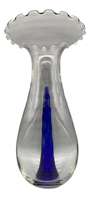 Gabriel Glass Vase by Philippe Starck for Driade, Italy, 1992