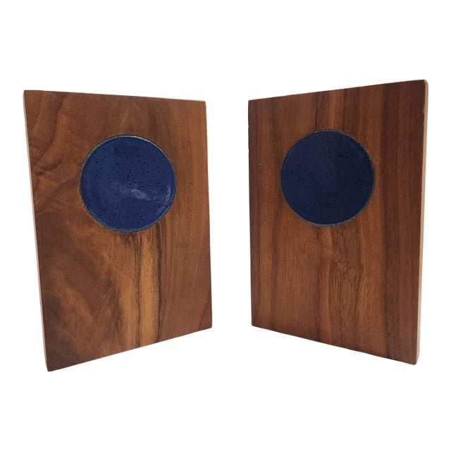 1960s Pair of Gordon and Jane Mid Century Modern Bookends For Sale