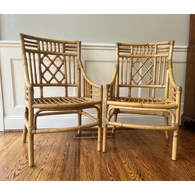 Chairs attributed to Brown Jordan, the legendary design team that reinvented outdoor furniture in America. Robert Brown...