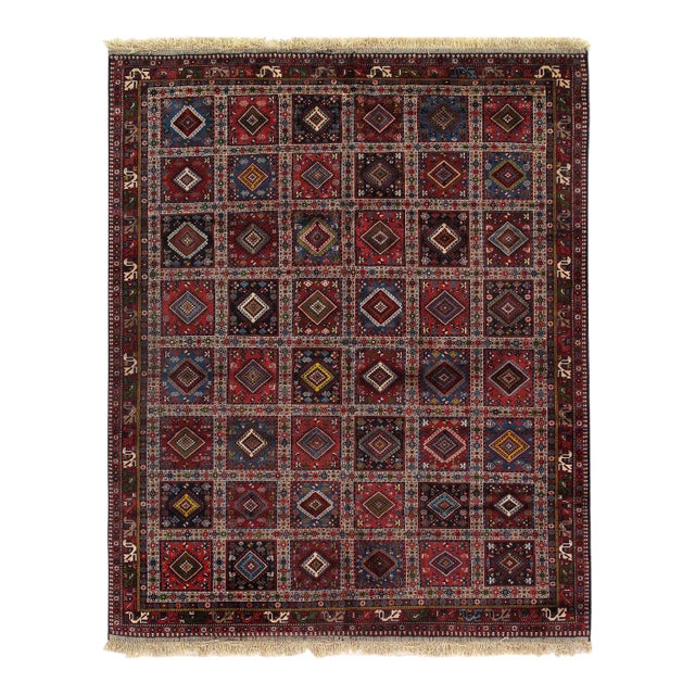 Multi Color Persian Yalameh 6'9'' X 8'2'' For Sale