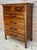 Spanish 20th Century Spanish Tuscan Sifonier with Six Drawers in Carved Pine, 1950s For Sale - Image 3 of 18