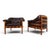Coja Living Room Set with 3-Seater Sofa and 2 Lounge Chairs in Brown Leather by Sven Ellekaer, 1960, Set of 3 For Sale - Image 18 of 18
