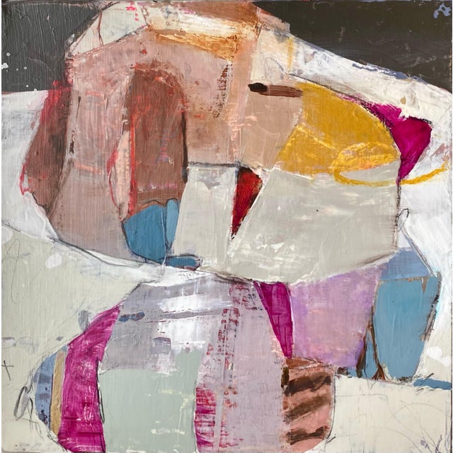 Original Art by Gina Cochran - "Mingling Souls" - Mixed Media on Gallery Wrapped Canvas For Sale