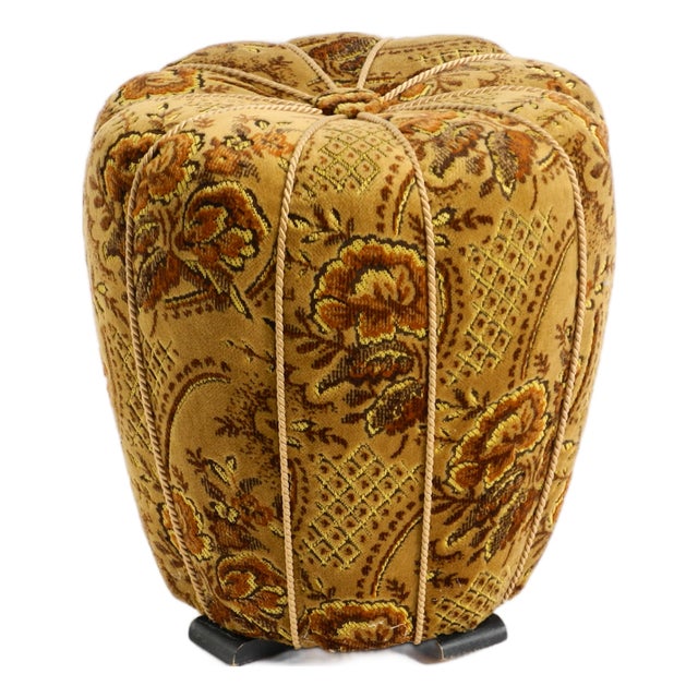Original Pouf by Jindrich Halabala, 1950s For Sale