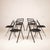 Black Clio Chairs by Giorgio Cattelan for Cidue, 1970s, Set of 6 For Sale - Image 8 of 18