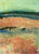 A 1980s abstract acrylic on paper painting by the American artist Harry Hilson (1935-2004). This piece features an...