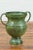 Contemporary Classical Style Urn with Verde Patina, Large Handles and Gadroons For Sale - Image 10 of 13