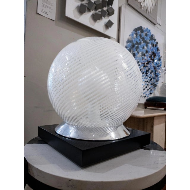 Spherical Venini Table Lamp For Sale - Image 10 of 13