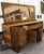 Brown Italian Art Deco Credenza with Walnut Veneered Mirror For Sale - Image 8 of 9