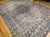 Late 19th Century 19th Century Oversized Persian Kerman Lavar Rug, Hand-Knotted Wool, Floral Pattern, Ivory & Blue, 11’ X 17’ For Sale - Image 5 of 18