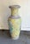 Early 20th Century Giant Oversized Chinese Yellow Floral Ceramic Floor Vase For Sale - Image 5 of 7