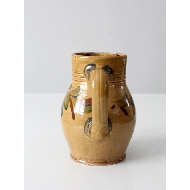 Vintage Rockdale Union Stoneware Studio Pottery Pitcher For Sale - Image 9 of 13
